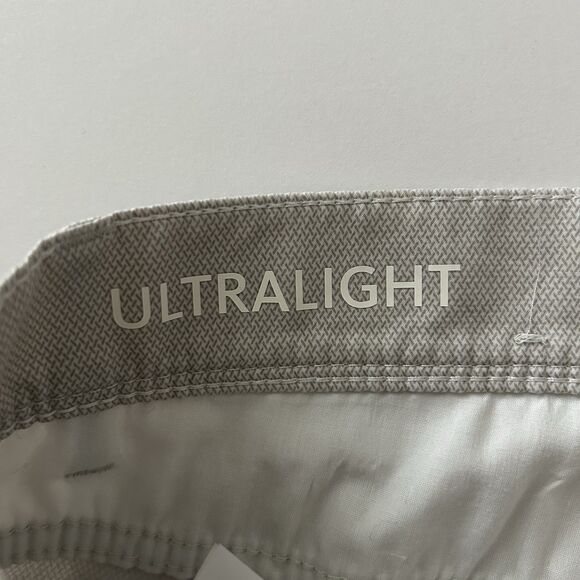 Brax Cadiz Ultralight Pants Mens Sz 31x34 Gray Straight Lightweight Stretch - Picture 3 of 14